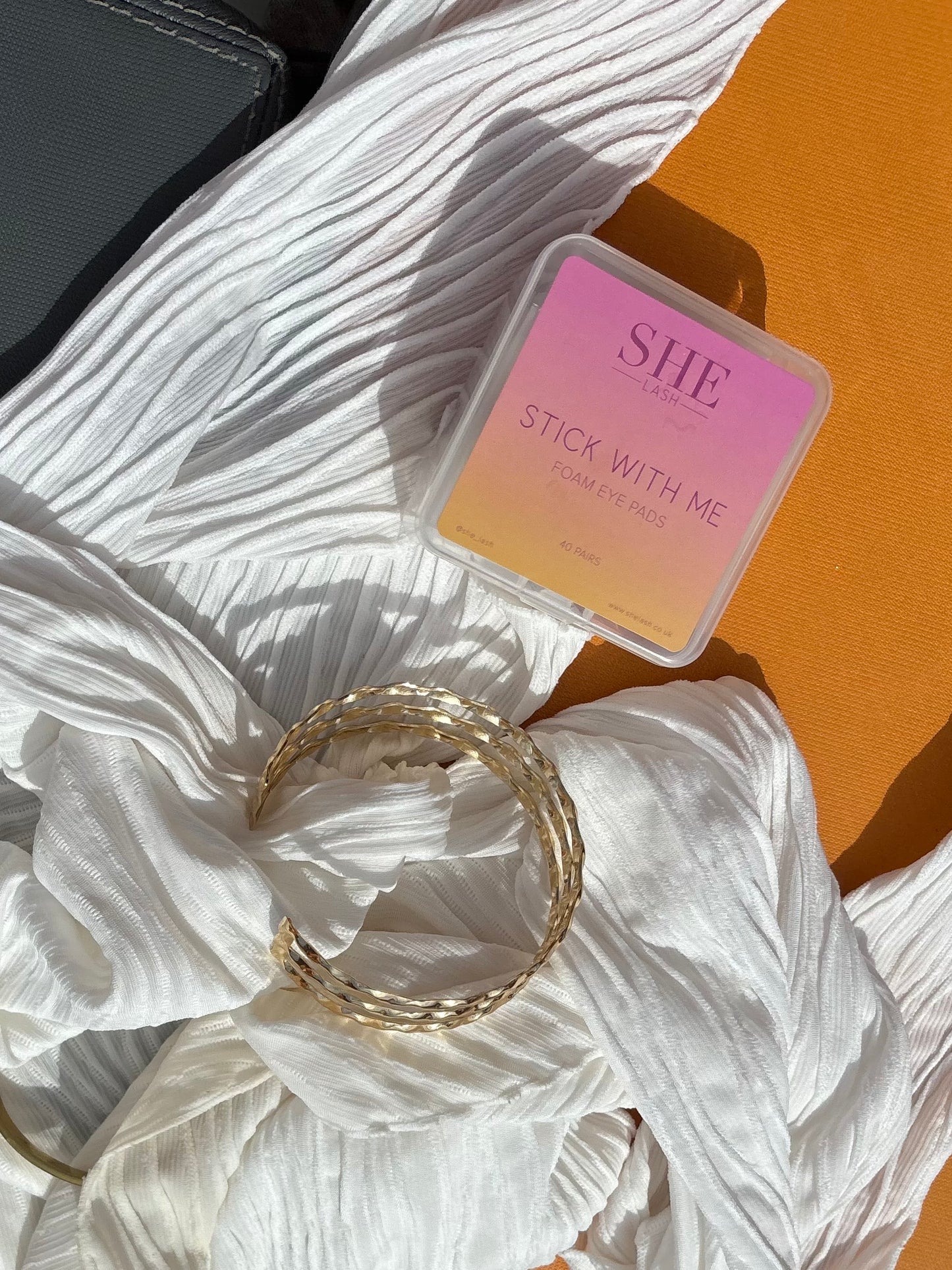 ‘STICK with me’ lash pads