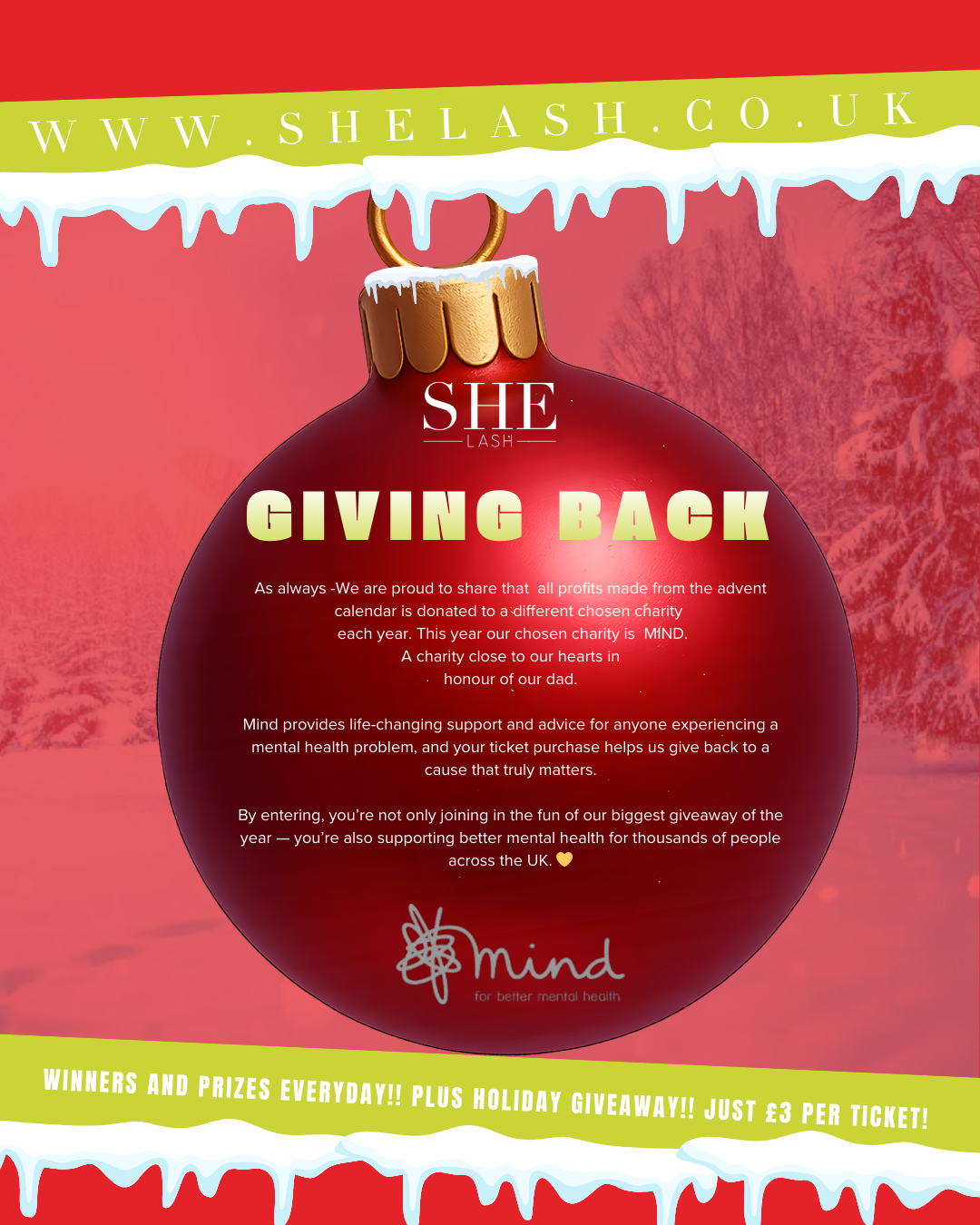 Christmas Advent Calendar Tickets!