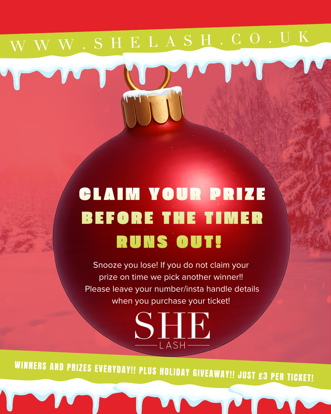 Christmas Advent Calendar Tickets!