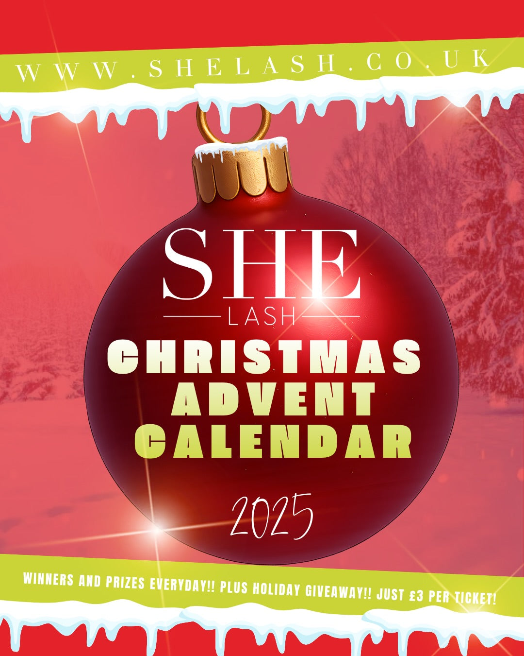 Christmas Advent Calendar Tickets!